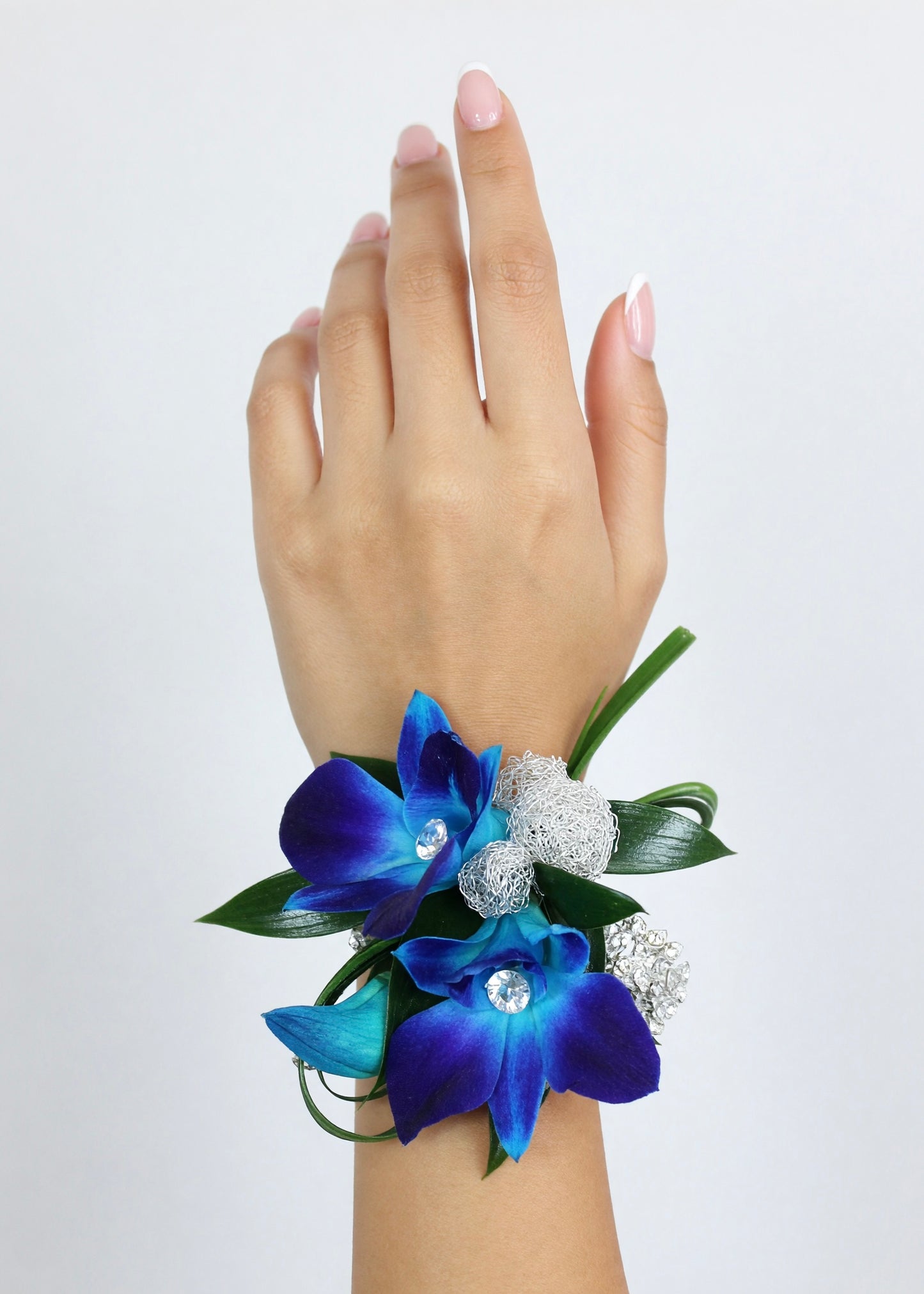 Bracelet dendrobium bleu
