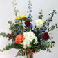 Bouquet de fleurs au choix du fleuriste dans un vase